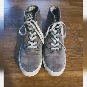 Vans Skate Casual Comfort Shoe, Women's Size 10, Gray Wolf High Tops